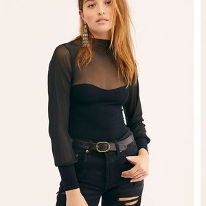 Light Up Layering Top Free People Sz M/L